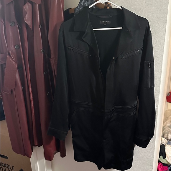 rag & bone Pants - rag & bone Black Jumpsuit ROMPER